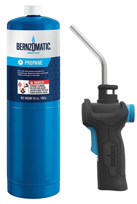BernzOmatic WK3505 Torch Kit, Propane, 2-Piece [SKU: ORG8080806]