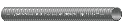 Southwire Ultratite 55094221 Flexible Conduit, 1/2 in, 25 ft L, PVC [SKU: ORG2126951]