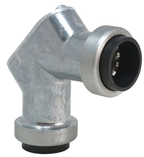 Southwire SIMPush 65071901 Pull Elbow, 1 in Push-In, Aluminum [SKU: ORG5012729]