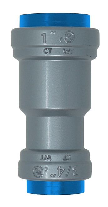 Southwire SIMPush 65079701 Conduit Coupling, 1 x 1/2 in Push-In, 1.41 in OD, Aluminum, Powder-Coated [SKU: ORG5013529]