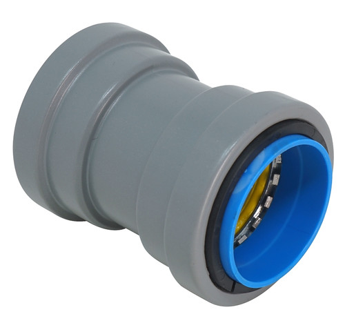 Southwire SIMPush 67599701 Liquidtight Coupling, 3/4 in Push-On, 1.65 in Dia, 2.43 in L, PVC [SKU: ORG8110223]