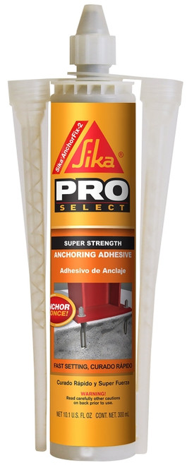 SIKA AnchorFix-2 112718 Anchoring Adhesive, 10.1 oz Cartridge [SKU: ORG0252346]