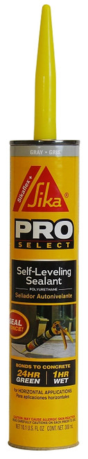 Sikaflex 515304 Self-Leveling Sealant, Gray, 10.1 fl-oz Cartridge [SKU: ORG3448438]