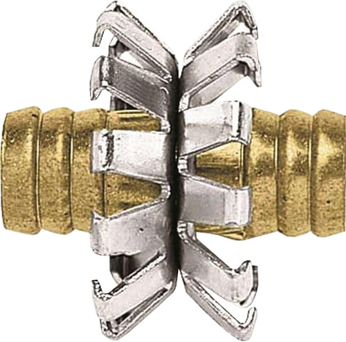 Gilmour 812154-1001 Heavy-Duty Clinch Hose Mender, 1/2 in, Brass [SKU: ORG2828895]