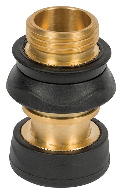 Gilmour 871504-1001 Quick Connect Set with Shut Off, Female, Metal/Rubber, Black/Gold [SKU: ORG7343676]
