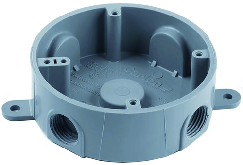 Carlon E365DR T-Box, 5 -Outlet, PVC [SKU: ORG4698429]