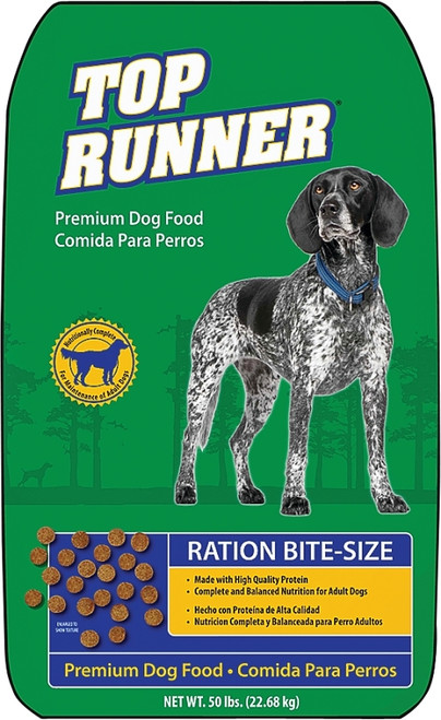 Top Runner 50070 Dog Food, 50 lb Bag [SKU: ORG3319589]