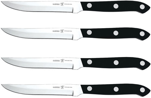Henckels International Everedge Plus Series 39323-100 Steak Knife Set, Stainless Steel Blade [SKU: ORG0514026]