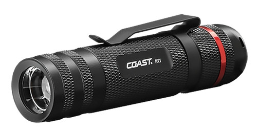 Coast 20864 Twist Focus Flashlight, AAA Battery, LED Lamp, 315 Lumens, Flood to Spot Beam, 2 hr 15 min Run Time [SKU: ORG7183999]