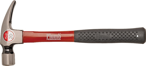 Plumb T11418 Hammer, 20 oz Head, Regular, Rip, Claw Head, Steel Head, 13 in OAL [SKU: ORG6878938]