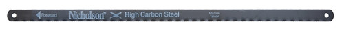 Crescent Nicholson 63145 Hacksaw Blade, 1/2 in W, 12 in L, 18 TPI, HCS Cutting Edge [SKU: ORG0538934]