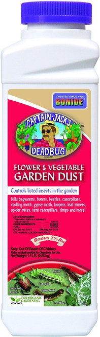 Bonide Deadbug Brew 257 Flower/Vegetable Garden Dust, Solid, 1.5 lb [SKU: ORG5626296]