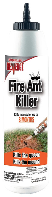 Revenge 4501 Ant Killer Dust, Powder, Duster Application, Indoor, Outdoor, 1 lb Puffer [SKU: ORG7456130]