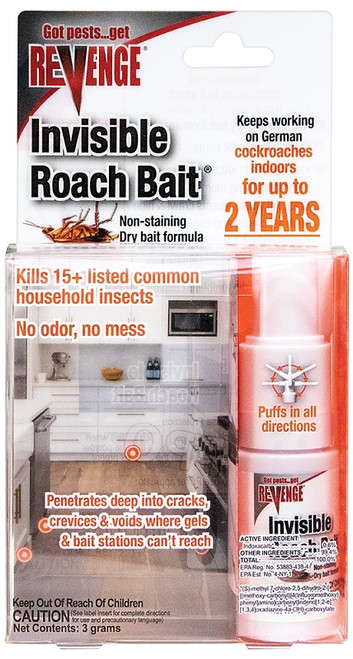 Revenge 46406 Invisible Roach Bait, 3 g [SKU: ORG7406499]