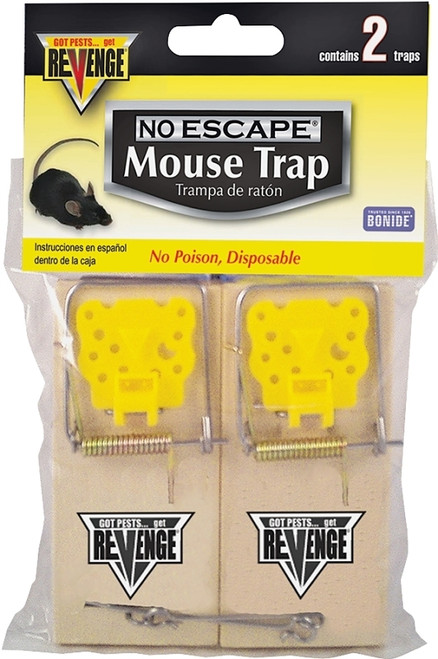 Bonide 47062 Snap Trap, Sure Grip Staples Locking [SKU: ORG7021595]