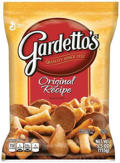 Gardetto's GEM14868 Snack Mix, 5.5 oz Bag [SKU: ORG4156550]