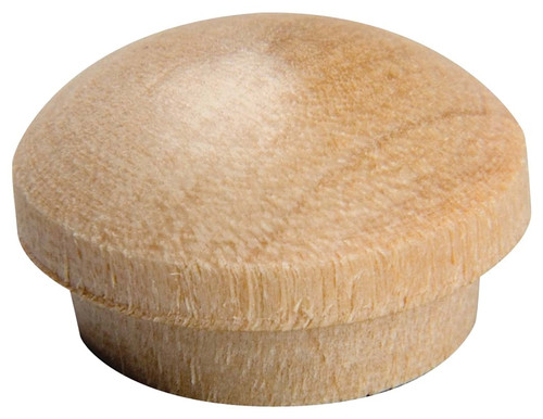 Waddell 8400.38 DP OAK Screw Hole Button, Oak Wood [SKU: ORG9333121]