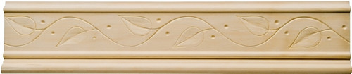 Waddell MLD356 Emboss Moulding, 96 in L, 2 in W, Pine Wood [SKU: ORG0483198]