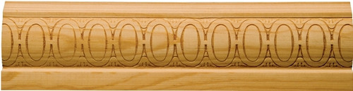 Waddell MLD362 Base Moulding, 96 in L, 3-1/8 in W, Plastic [SKU: ORG3314721]