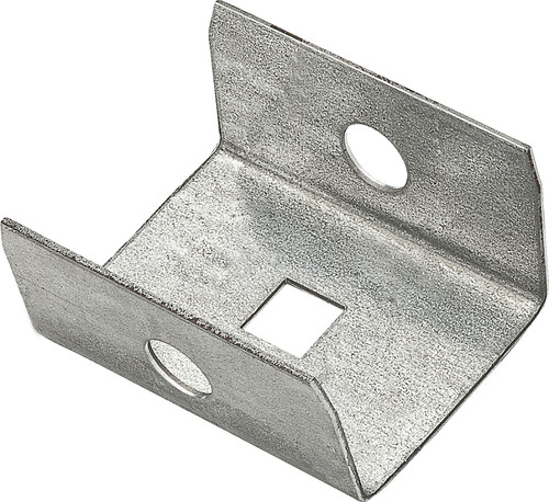 National Hardware N104-307 Box Rail End Cap, Steel, Galvanized [SKU: ORG6959233]