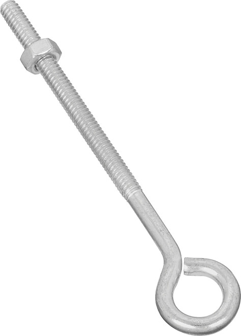 National Hardware N221-135 Eye Bolt, 1/4-20 Thread, 3 in L Thread, 0.56 in ID Dia Eye, 4.02 in L Shank, Steel, Zinc [SKU: ORG6789960]