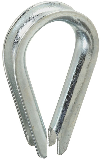 National Hardware 3232BC Series N176-800 Rope Thimble, Steel, Zinc [SKU: ORG7158751]