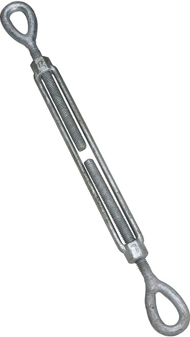 National Hardware 3270BC Series N177-410 Turnbuckle, 1800 lb Working Load, 1/2 in Thread, Eye, Eye, 9 in L Take-Up [SKU: ORG2050185]