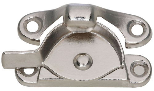 National Hardware MPB600 Series N187-716 Sash Lock, Zinc, Nickel [SKU: ORG7176704]