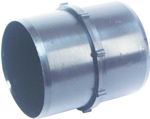 US Hardware RV-379B Straight Hose Coupler, 3 in ID, 3-1/2 in L, ABS, Black [SKU: ORG6447395]