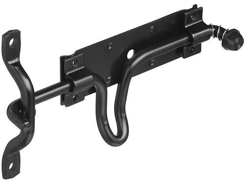 National Hardware N236-729 Stall/Gate Latch, 0.34 in Bolt Head, 10.29 in L Bolt, Steel [SKU: ORG7172877]