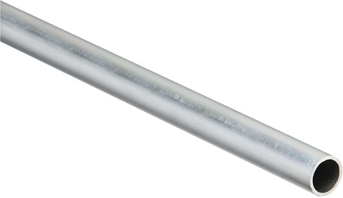Stanley Hardware 4206BC Series N247-536 Metal Tube, Round, 72 in L, 3/4 in Dia, 1/16 in Wall, Aluminum, Mill [SKU: ORG0085498]