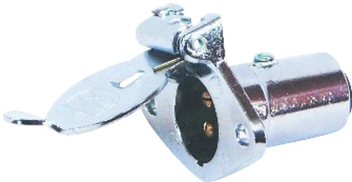 US Hardware RV-497C Trailer Connector, 4-Pole, Metal [SKU: ORG6447866]