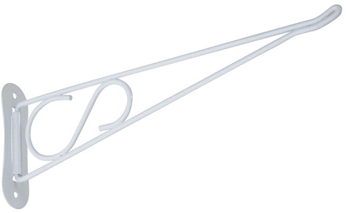 National Hardware V2651 Series N274-803 Swivel Bracket, 10 in L, Steel, White [SKU: ORG7180532]