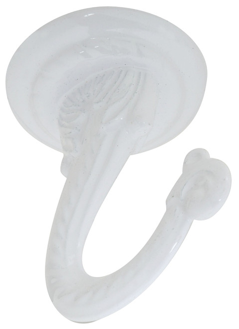National Hardware V2672 Series N274-878 Swag Hook, 2-1/4 in L, White [SKU: ORG7180912]