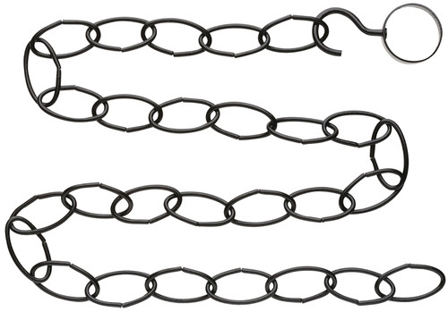 National Hardware V2660 Series N275-057 Extender Chain Kit, 36 in L, Steel, Black [SKU: ORG7180649]