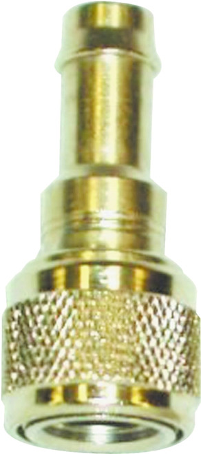 US Hardware M-050C Fuel Line Connector, Brass, Chrome [SKU: ORG6015028]