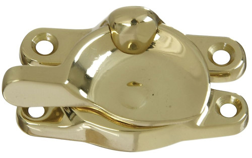 National Hardware MPB1976 Series N327-742 Sash Lock, Brass, Solid Brass [SKU: ORG7176571]