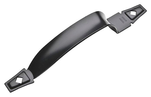 National Hardware V11 Series N214-078 Rustic Pull, Steel, Black, 1-Piece [SKU: ORG7175227]