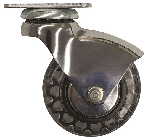 Shepherd Hardware 6292 Swivel Caster, 3 in Dia Wheel, PVC Wheel, 110 lb [SKU: ORG7242274]