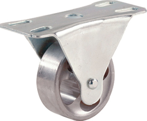 Shepherd Hardware 9783 Rigid Caster, 4 in Dia Wheel, 1-1/2 in W Wheel, Cast Iron Wheel, 500 lb [SKU: ORG3387818]