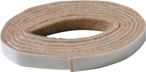 Shepherd Hardware Felt ClothGard Series 9818 Protective Pad Roll, Felt Cloth, Beige, 58 in L, 1/2 in W, Rectangular [SKU: ORG2910156]