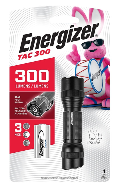Eveready ENPMHT1L Flashlight, LED Lamp, 300 Lumens [SKU: ORG9877465]