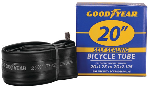 KENT 91085 Bicycle Tube, Self-Sealing, For: 20 x 1-3/4 to 2-1/8 in W Bicycle Tires [SKU: ORG9954330]