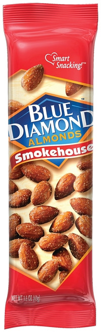 Blue Diamond Smokehouse Series BLU5179 Almonds, 1.5 oz [SKU: ORG8574972]