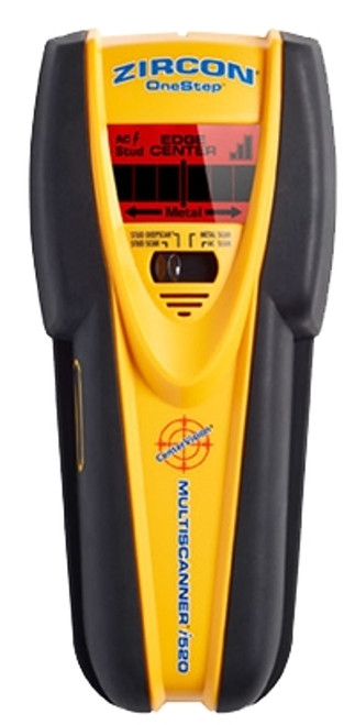 Zircon 63960 Multi-Scanner OneStep i520 with Battery, 9 V Battery, 1-1/2 in Detection, Detectable Material: Metal/Wood [SKU: ORG7014434]