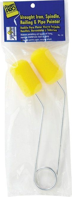 FOAMPRO 32 Wrought Iron Painter, Foam Cover, 2 in L Roller [SKU: ORG8035578]