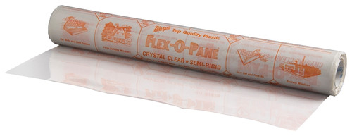 Warp's Flex-O-Pane Series 10FP-4825 Window Film, 25 yd L, 48 in W, 10 Thick Material, Plastic, Clear [SKU: ORG4590154]
