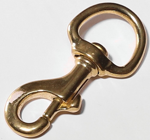 BARON 225BT-1/4 Bolt Snap, 120 lb Working Load, Solid Bronze, Polished [SKU: ORG6591366]