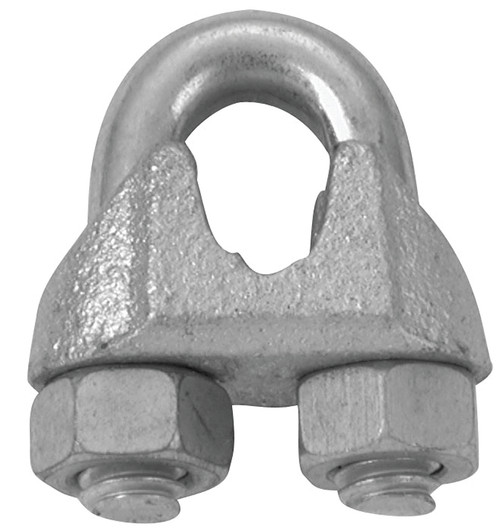 BARON 260-1 Wire Rope Clip, Malleable Iron, Galvanized [SKU: ORG6135560]