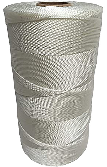BARON 48401 Seine Twine, #18 Dia, 525 ft L, 13 lb Working Load, Nylon/Poly, White [SKU: ORG7459985]